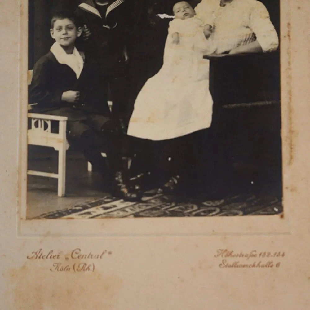 2 Antique Family Cabinet Photos Atelier Central Koln Germany Black And White